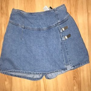 90's denim skort